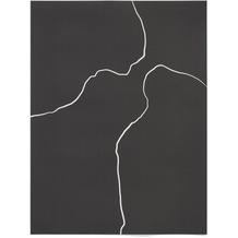 Nosh Keilani Bild auf Papier schwarz 42 x 56 cm