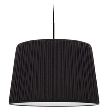 Nosh Lampenschirm für Deckenleuchte Guash in Schwarz Ø 50 cm