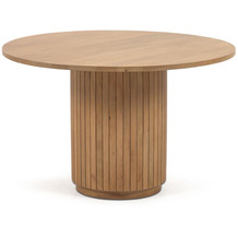 Nosh Licia runder Tisch aus massivem Mangoholz mit natürlichem Finish Ø 120 cm