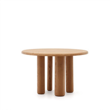 Nosh Mailen runder Tisch aus Eschenfurnier mit natürlichem Finish Ø 120 cm