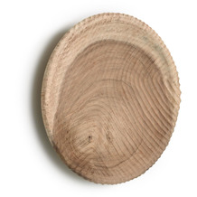 Nosh Melya Wanddeko aus massivem Munggur Holz Ø 48 cm