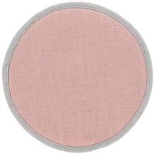 Nosh Prisca Sitzkissen, rund, rosa, Ø 35 cm