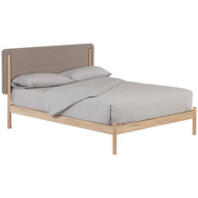 Nosh Shayndel Bett aus massivem Kautschukholz für Matratze von 160 x 200 cm