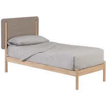 Nosh Shayndel Bett aus massivem Kautschukholz für Matratze von 90 x 190 cm