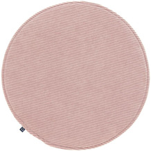 Nosh Sora Sitzkissen, rund, Cord, rosa, Ø 35 cm