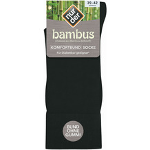 nur der Herren "Bambus Komfort Socke" schwarz 39-42