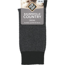 nur der Herren "Baumwolle Country Socke" schwarz 39-42