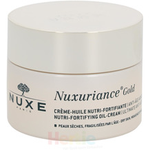 NUXE Nuxuriance Gold Nutri-Fortifying Oil Cream Dry Skin, Weakened By Age 50 ml