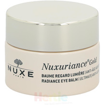 NUXE Nuxuriance Gold Radiance Eye Balm Ultimate Anti-Aging, Brightens, smoothes, Revitalises 15 ml