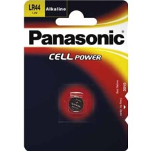 Panasonic LR44 Alkali, Blister, 1,5v