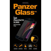 PanzerGlass Apple iPhone 6/7/8/4.7" 2020 Case Friendly Privacy, Black