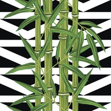 Paper+Design Tissue Servietten Bamboo leaves 33 x 33 cm 20 Stück