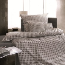 Pfeiler Mako Satin Bettwäsche mit Muster , Digitaldruck Deckenbezug 135x200 cm