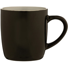 Price & Kensington Tasse aus Steingut, schwarz, 330 ml
