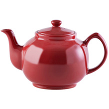 Price & Kensington Teekanne, glänzend rot, 10 Tassen