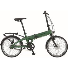 Prophete Unisex URBANICER E-Bike 20" Faltrahmen grün matt