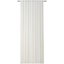 rasch home Gardine mit Schlaufenband Concept beige 140 x 255 cm