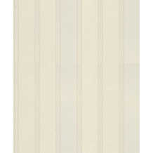Rasch Vinyltapete Streifen 421026 Saphira Beige-Hellbeige 0.53 x 10.05 m