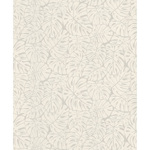 Rasch Vlies Tapete Muster & Motive 541564 Rock´n Rolle Weiß 0.53 x 10.05 m