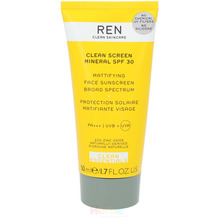 Ren Clean Screen Mineral SPF30 No Chemical UV Filter / No Silicone / High Protection 50 ml