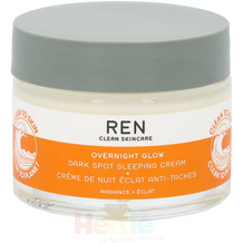 Ren Overnight Glow Dark Spot Sleeping Cream All Skin Types 50 ml
