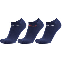 REPLAY IN LINER Basic Instep Logo 3 Paar Banderole dark blue/logo ass colours 35/38