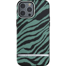 Richmond & Finch Emerald Zebra for iPhone 13 Pro Max grün