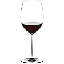 Riedel Fatto A Mano Cabernet/Merlot Glas mit weißem Stiel