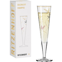 Ritzenhoff Goldnacht Champagnerglas #17 von Concetta Lorenzo