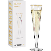 Ritzenhoff Goldnacht Champagnerglas #18 von Concetta Lorenzo