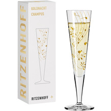 Ritzenhoff Goldnacht Champagnerglas #2 von Sibylle Mayer