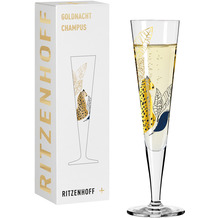 Ritzenhoff Goldnacht Champagnerglas #33 Von Concetta Lorenzo