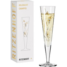 Ritzenhoff Goldnacht Champagnerglas #7 von Marvin Benzoni