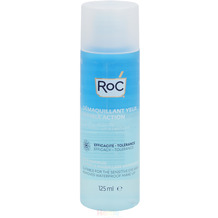 ROC Double Action Eye Make-up Remover Suitable for the Sensitive Eye Area. Removes Waterproof Make-Up 125 ml