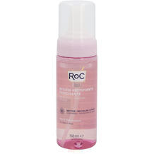 ROC Energising Cleansing Mousse Cleanses - Invigorates Skin , All Skin Types 150 ml