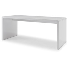 SalesFever Schreibtisch 180x80 cm Weiß 396902