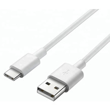 Samsung Datenkabel / Ladekabel, USB Type C, Galaxy 10/10e/10+, 1,2m, Weiß