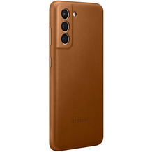 Samsung Leather Cover EF-VG991 für Galaxy S21, Brown