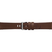 Samsung Leder Armband Essex von Strap Studio (22 mm), Galaxy Watch, brown