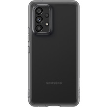 Samsung Soft Clear Cover EF-QA536 - Galaxy A53,  Dark Gray