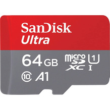 Sandisk Ultra 64 GB - A1 / UHS-I U1 / Class10 - microSDXC
