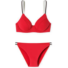 Schiesser Damen Bügel Bikini Set rot 179205-500 L