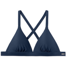 Schiesser Damen Triangel Bikini blau 181291-800 L