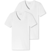 Schiesser Herren 2PACK T-shirt weiß 173982-100 10