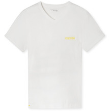 Schiesser Herren T-shirt V-Ausschnitt off-white 181185-102 50