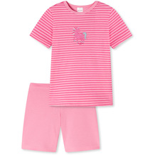 Schiesser Kleinkinder Mädchen Schlafanzug kurz rosa 173857-503 140