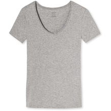 Schiesser Damen Shirt 1/2 Arm grau-mel. 144097-202 34