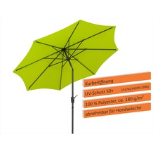 Schneider Schirme Sonnenschirm Harlem 270/8 apfelgrün