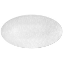 Seltmann Weiden Servierplatte oval 33x18 cm Fashion luxury white 25676