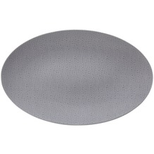 Seltmann Weiden Servierplatte oval 40x26 cm Fashion elegant grey